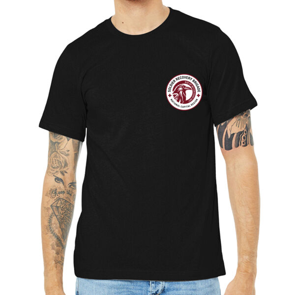 Full Crest White Shield - Unisex Heather CVC Short Sleeve Tee Thumbnail