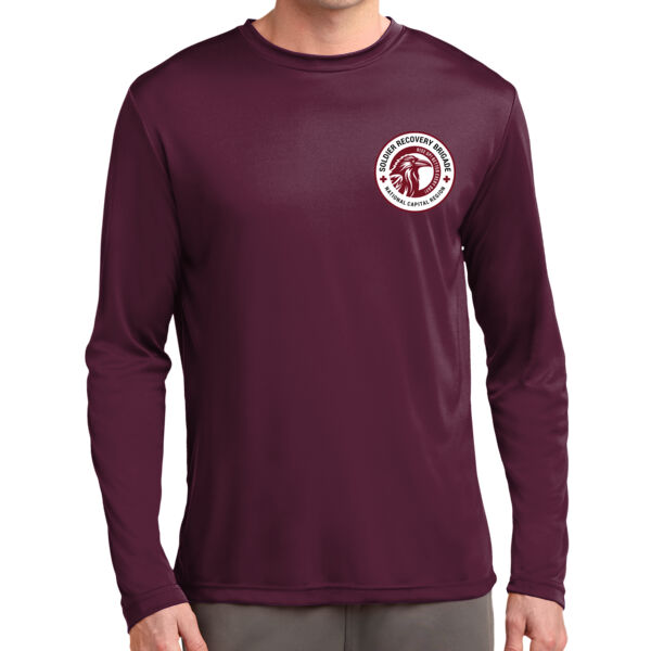 Soldier Recovery White Shield - Long Sleeve PosiCharge ® Competitor Tee Thumbnail