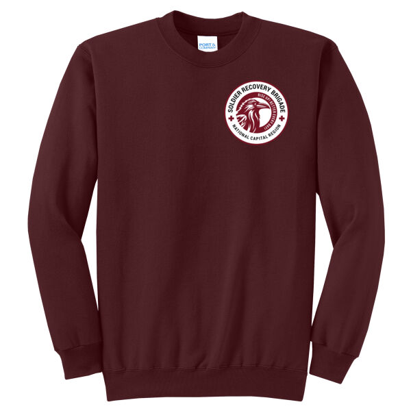 Soldier Recovery Black Shield  - Core Fleece Crewneck Sweatshirt Thumbnail