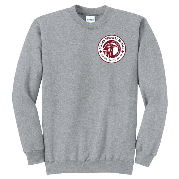 Soldier Recovery White Shield - Core Fleece Crewneck Sweatshirt Thumbnail